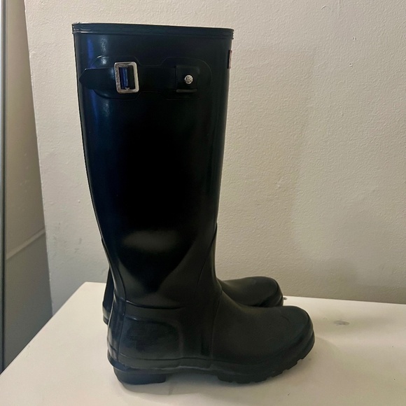 BLACK HUNTER RAIN BOOTS - Picture 2 of 6
